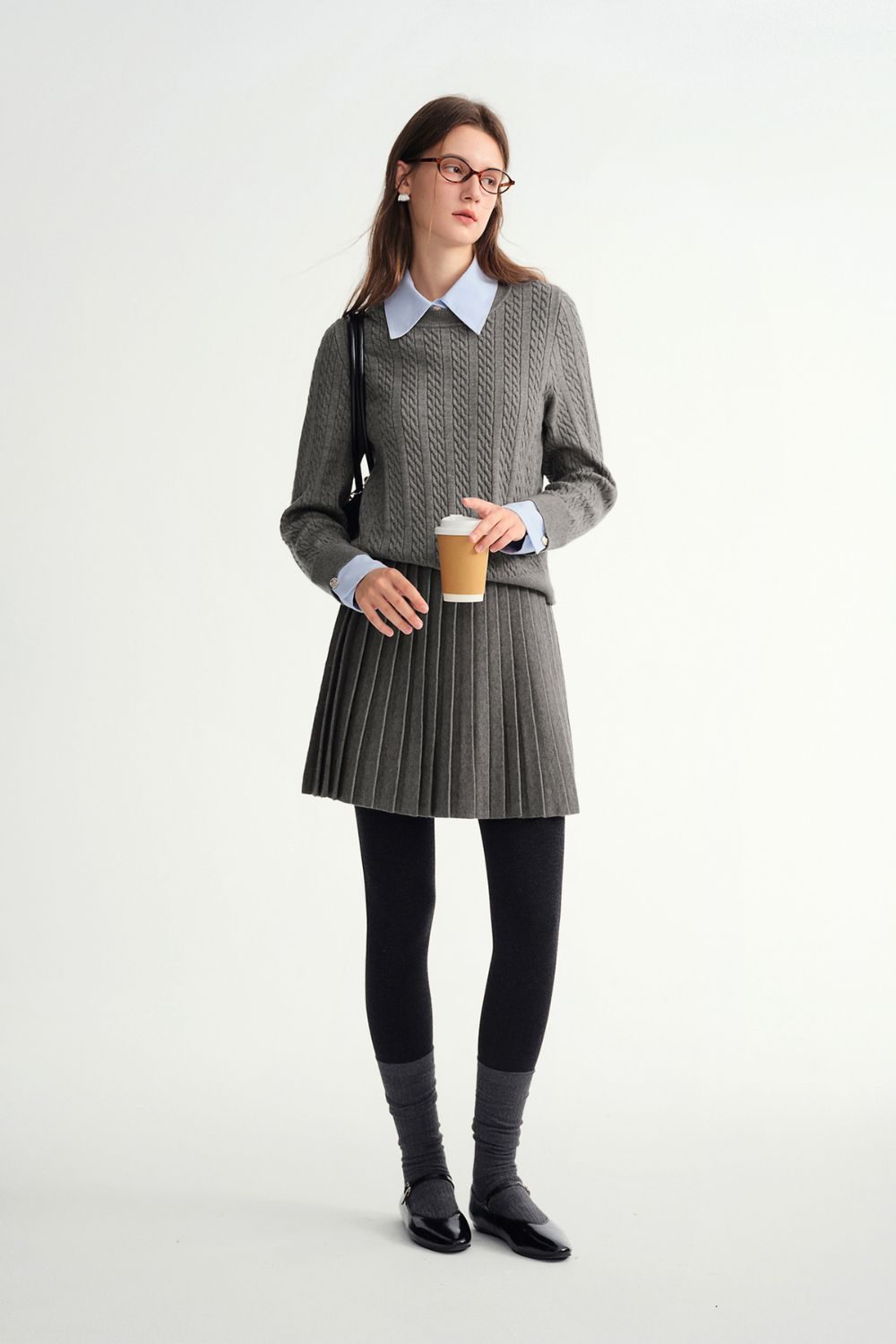 Auvrelia Casual Knitwear Set for Autumn and Winter